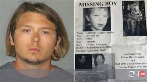 TX - Anthony Templet, 5, missing since 2007, now 17, arrested, charged in father's death, June ...