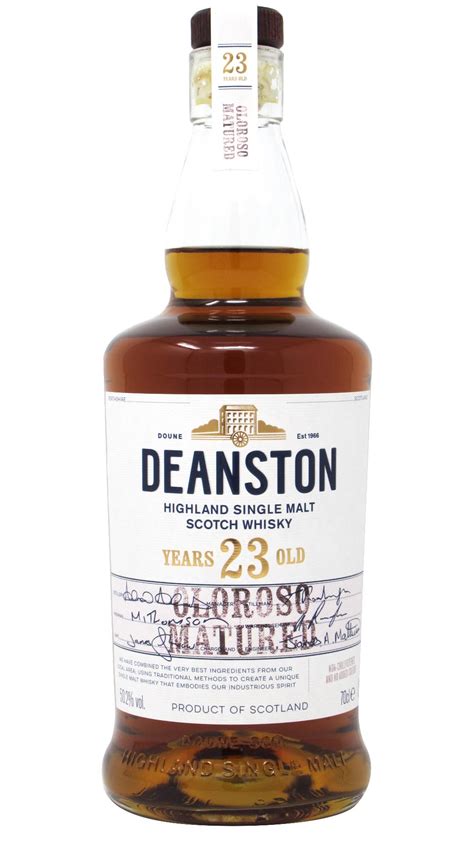 Deanston - Oloroso Matured - Distillery Exclusive 1995 23 year old Whisky 70CL | Whisky Liquor Store