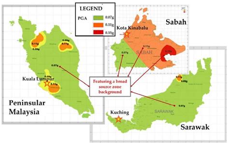 Proposed Seismic Hazard Map for Malaysia | Download Scientific Diagram