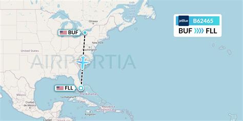 B62465 Flight Status JetBlue Airways: Buffalo to Fort Lauderdale (JBU2465)