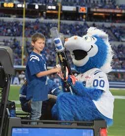 True Blue: Indianapolis Colts Mascot Trey Mock Shares History & Life of ...