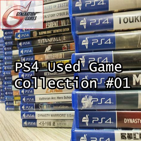 PS4 Used Games Collection #01 (Choose Your Game) | Shopee Singapore