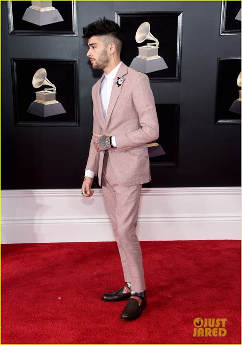 Photo: zayn malik pink suit 2018 grammys 04 | Photo 4022918 | Just ...