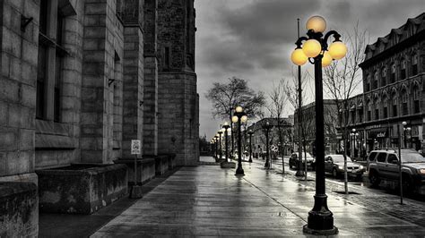 HD wallpaper: street, street light, rain, city, filter, vehicle ...