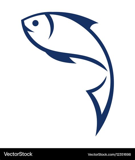 Fish icon Royalty Free Vector Image - VectorStock