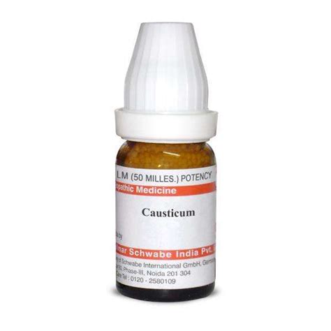 Buy Dr Willmar Schwabe India Causticum LM Online - Schwabe India