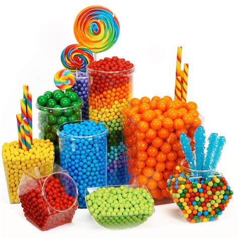 Rainbow Birthday Candy Buffet | Candy buffet birthday, Rainbow candy buffet, Birthday candy