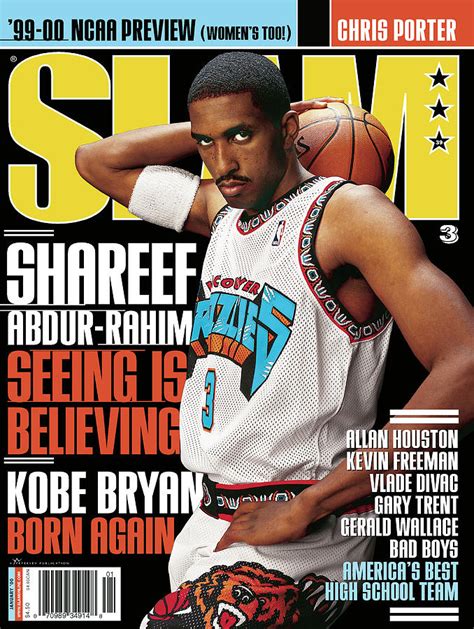 Shareef Abdur-Rahim: Seeing is Believing SLAM Cover Photograph by Getty ...