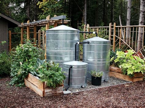 How to Catch, Store, and Use Rainwater | Capture precious runoff in catch basins, barrels, and ...