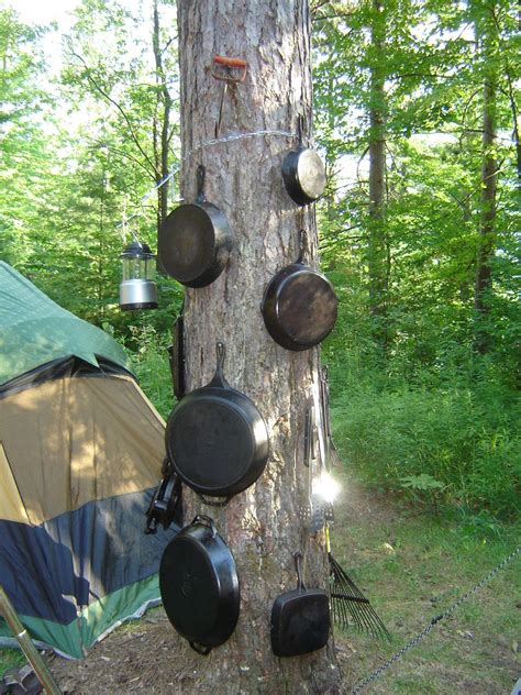 Our pan tree. Outdoor Fun, Outdoor Decor, Go Camping, Wind Chimes, Favorite Things, Pan, Tree ...