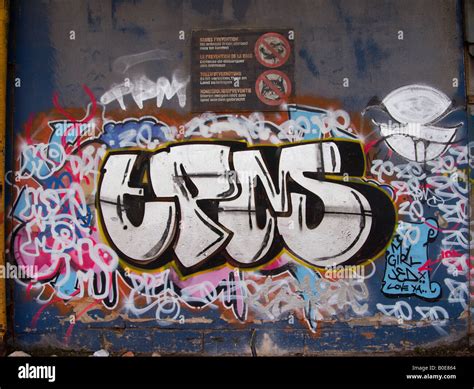 Graffiti Tags On Walls