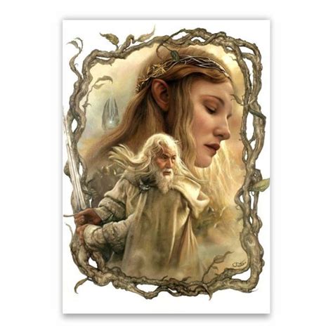 Gandalf And Galadriel Poster - A1 | Shop Today. Get it Tomorrow ...