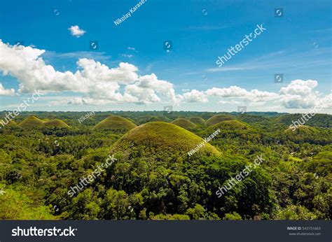 Chocolate Hills Geological Formation Bohol Province Stock Photo (Edit ...