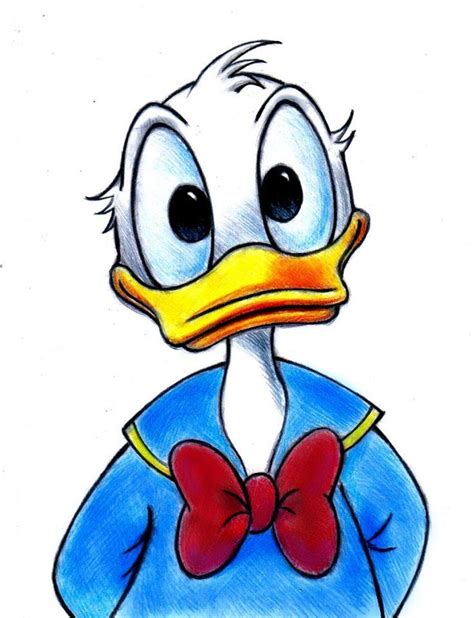 Donald Duck tekening - #Donald #duck #Tekening | Donald duck drawing ...