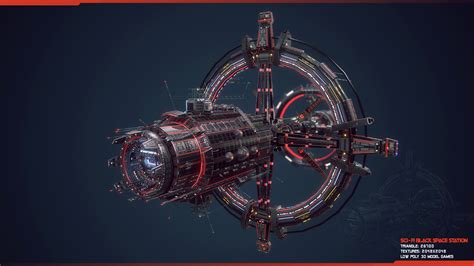Xasan Maxanov - Sci-Fi Black Space Station