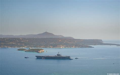 A visitor in Souda Bay