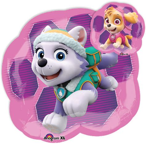 Paw Patrol Balloons Skye and Everest Balloon 25"