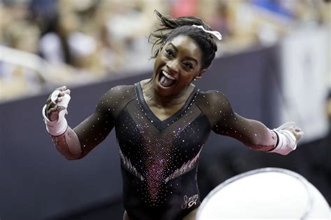 Simone Biles Makes History Again With Jaw-dropping Triple-Double in Floor Exercise