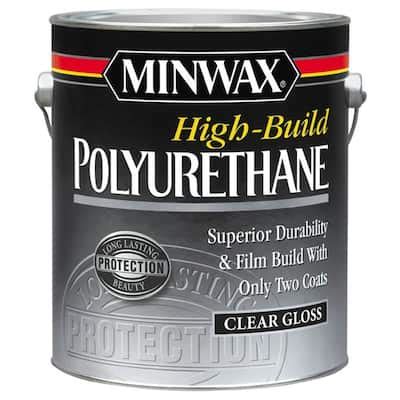 Minwax 1 gal. Gloss High-Build Polyurethane-71090 - The Home Depot