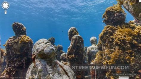 Cancun underwater museum in Mexico – StreetViewFun