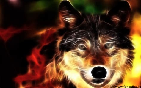 Fire Wolf Wallpaper - WallpaperSafari