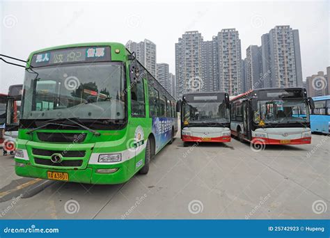 Bus at the parking editorial stock photo. Image of busstop - 25742923