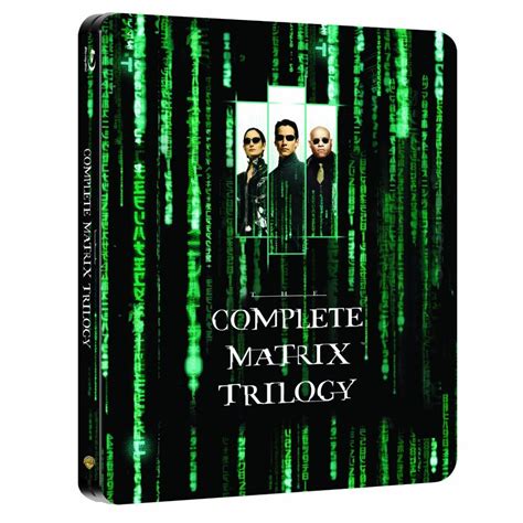 The Matrix Trilogy (Blu-ray SteelBook) (Amazon Exclusive) [Germany ...