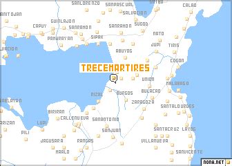 Trece Martires (Philippines) map - nona.net