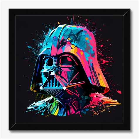 Printable Darth Vader Pop Art, Printable Art, Digital Print, Poster ...