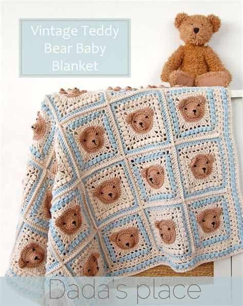 Crochet Bear Blanket Pattern - Amelia's Crochet