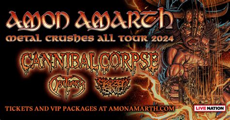 AMON AMARTH Announces Biggest North American Headlining Tour To Date With Special Guests ...