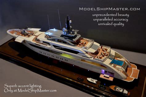 Models of Motorboats, Yachts, and Superyachts