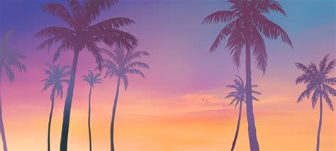 Grand Theft Auto VI Sunset Vibes HD Wallpaper