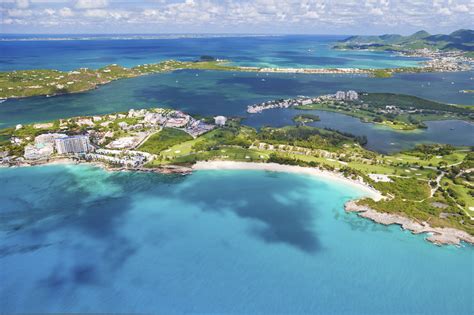 aerial view of Mullet and Cupecoy Bays, St.Maarten, the Caribbean - Be Beautiful Be Yourself ...