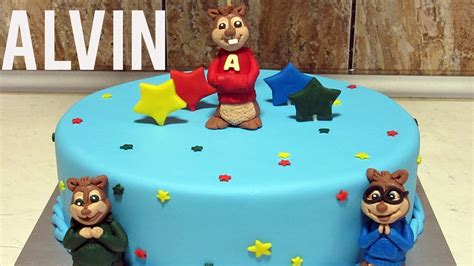 Alvin And Chipmunks Birthday Cake - Kids Birthday Party