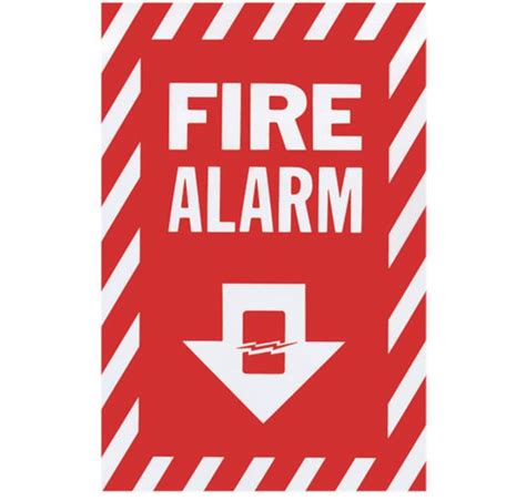 Vinyl Fire Alarm Signs | Automatic Fire Systems