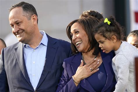 Photos of Kamala Harris' Family: Doug Emhoff, Meena Harris, Stepkids