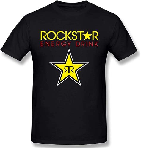 TheresaWChavez Men's Rockstar Energy Drink Graphic Design Short Sleeve ...