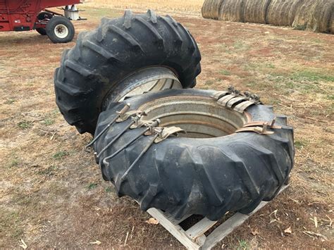 Firestone 18.4-34 Dual Tires & Rims BigIron Auctions