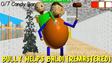 Bully Helps Baldi Remastered - Baldi's Basics Mod - YouTube