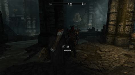 Why is Sanguine just chillin in a dungeon? : r/skyrim