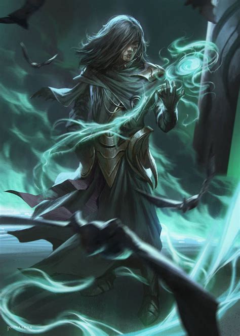 Necromancer by JohnathanChong | Fantasy wizard, Dark fantasy art ...