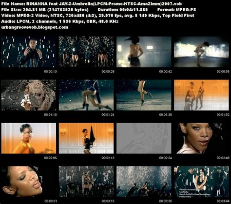 Urban Groove Vob Collection: Rihanna feat Jay-Z - Umbrella (2007)