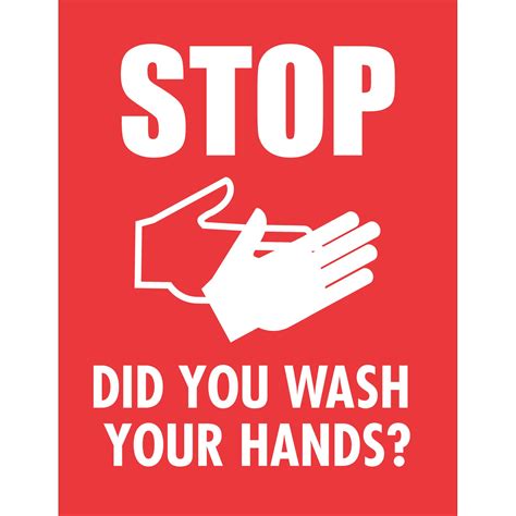 "STOP, Did You Wash Your Hands?" Poster | Plum Grove