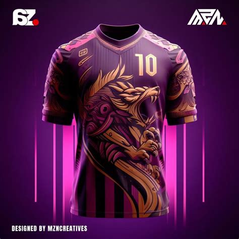 Mzncreatives: I will design custom sports shirt, soccer jersey or esports jersey for $30 on ...