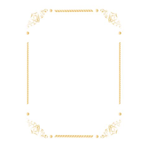 Paper Cut Style Vector PNG Images, Elegant Classic Flower Gold Hexagon Frame Png Paper Cut Style ...