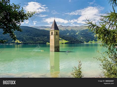 Famous Bell Tower Lake Image & Photo (Free Trial) | Bigstock