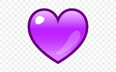 Emoji Emoticon Purple Heart SMS, PNG, 512x512px, Watercolor, Cartoon, Flower, Frame, Heart ...