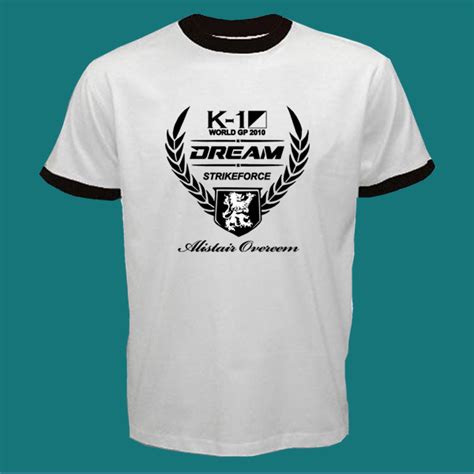 Demolition ALISTAIR OVEREEM MMA K-1 Pride FC Ringer T-Shirt | Tee Space Custom