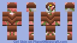 Zombified piglin knight Minecraft Skin